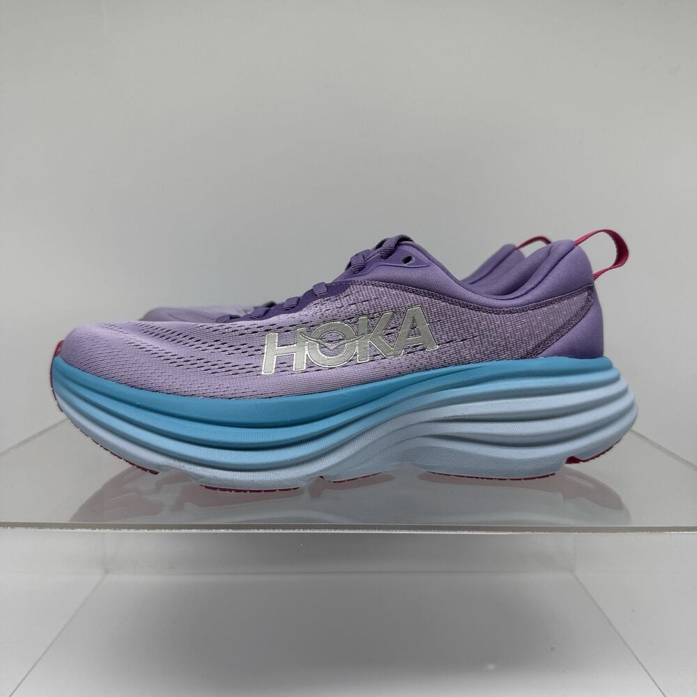 Hoka One One Bondi 8 1127952 CVPL Purple Running Shoes Sneaker Women’s Size 7.5